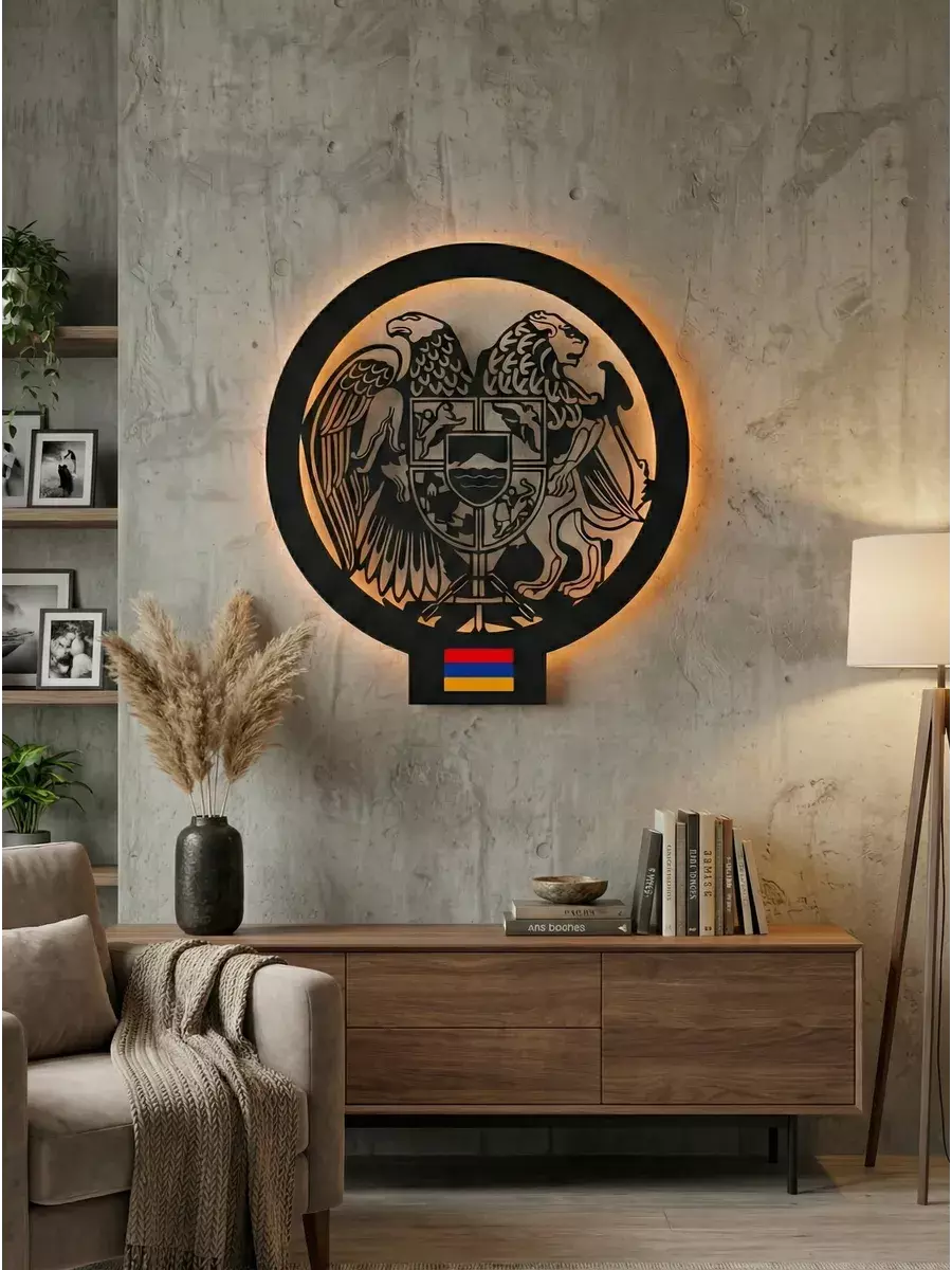 Панно с подсветкой "Герб Армении", фото 2