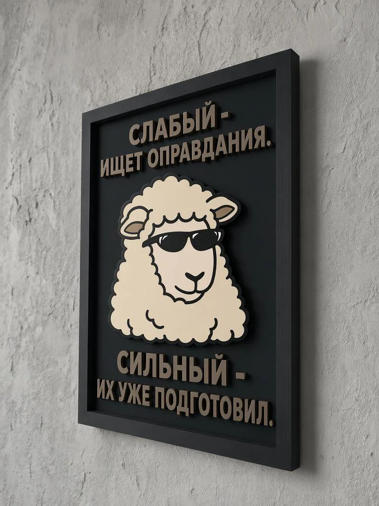 Панно из МДФ слабый ищет оправдания