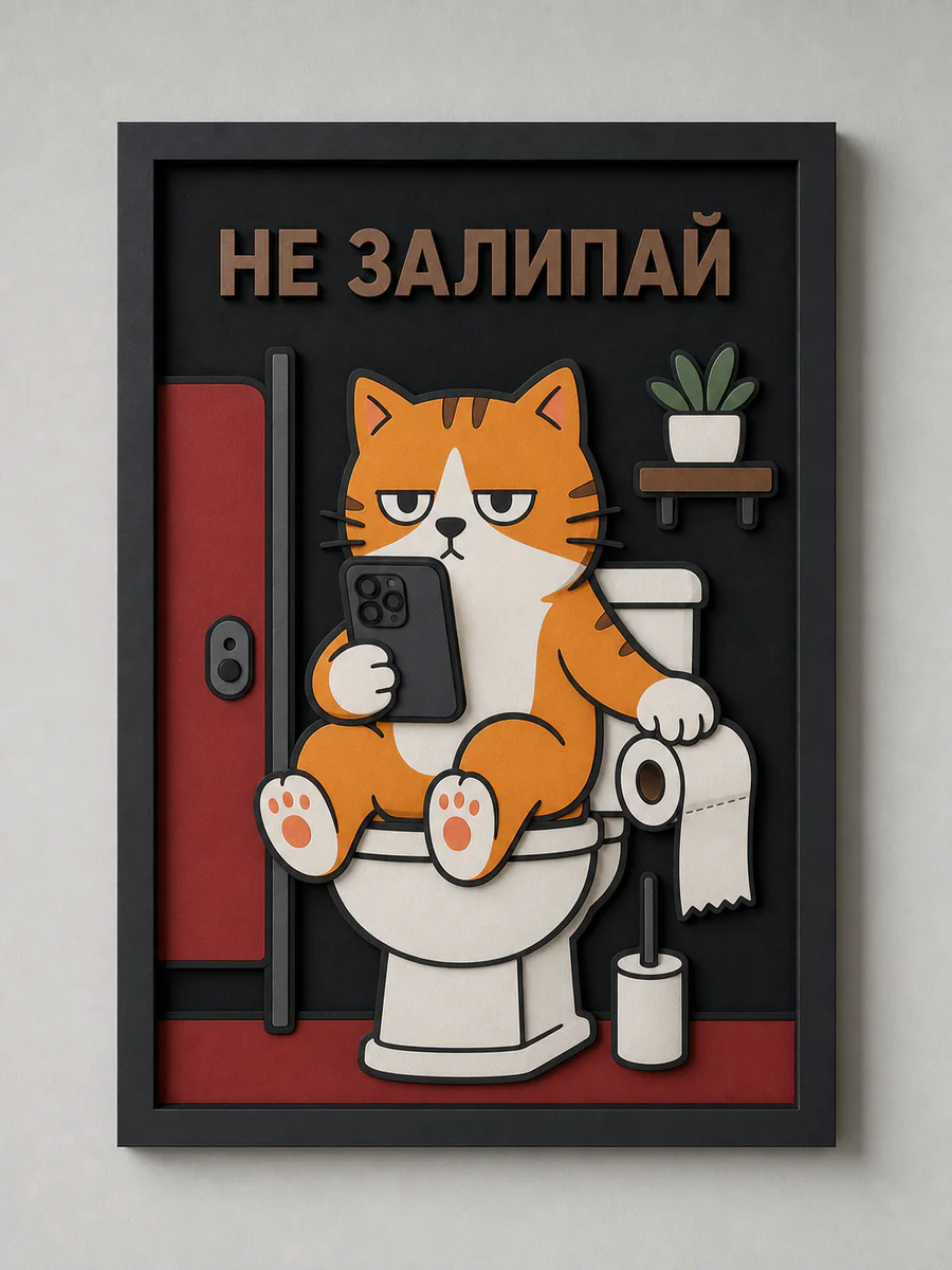 Панно из МДФ «не залипай»