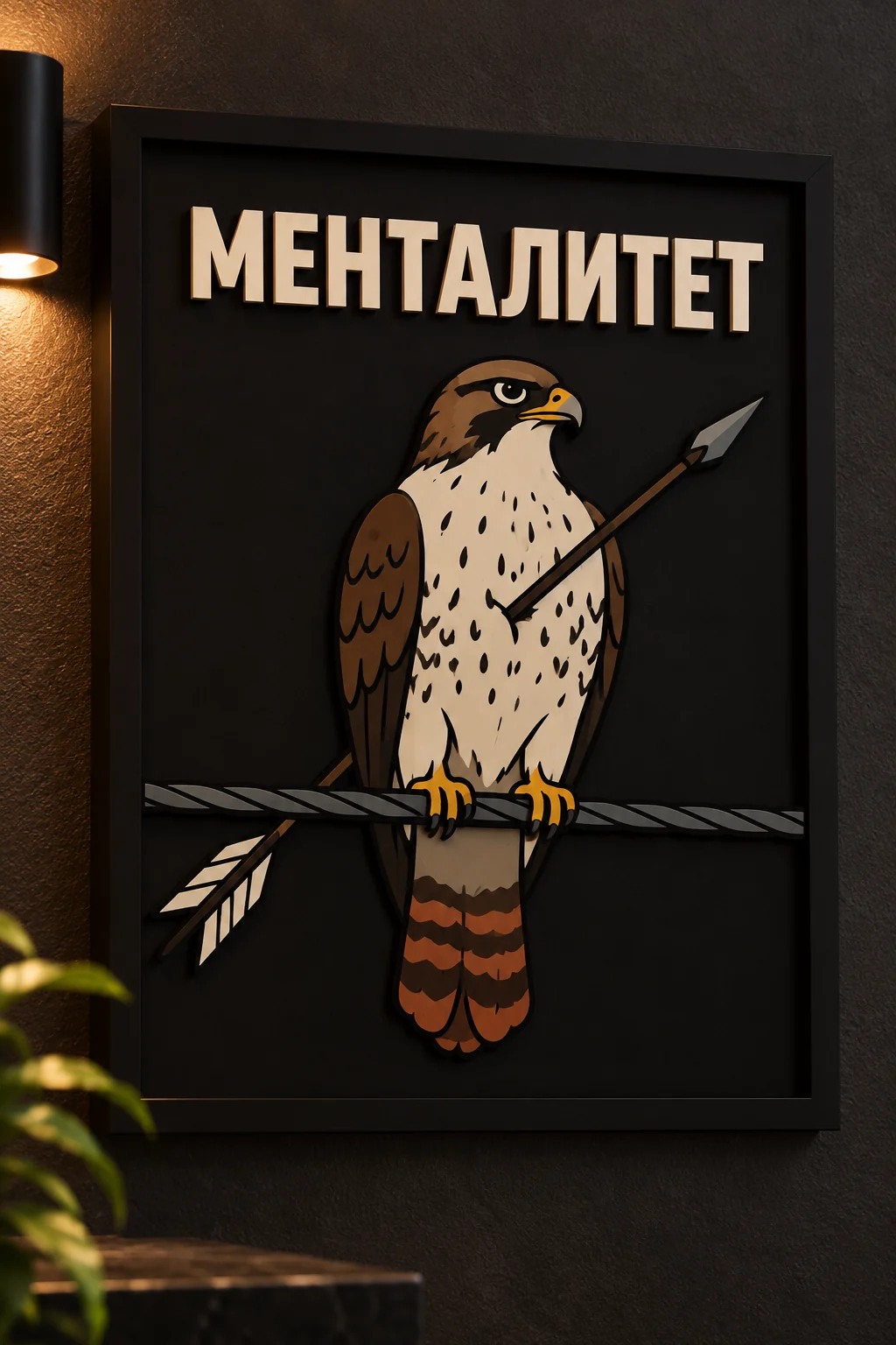 Панно из МДФ «Менталитет»