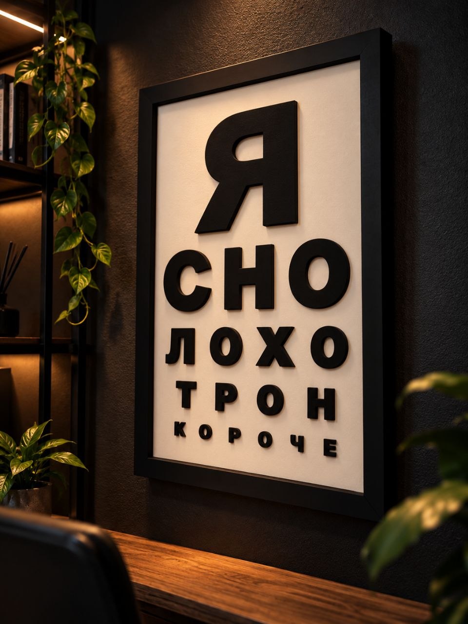 Панно из МДФ «Лохотрон»